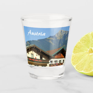 Oostenrijk Salzkammergut met de Schafberg Shot Glas