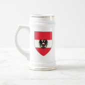 Oostenrijk Shield Stein Bierpul (Links)