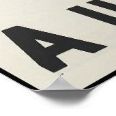 Oostenrijk Ski Poster (Hoek)