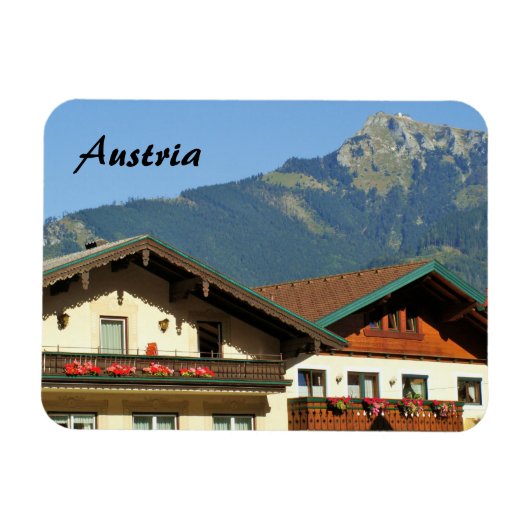Oostenrijk - Souvenir Magnet Magneet (Horizontaal)