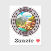 Oostenrijk Sticker (Vel)