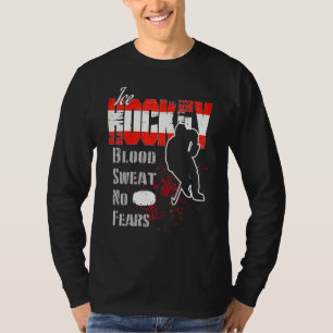Oostenrijk Supporter Blood Sweat Geen angst voor i T-shirt