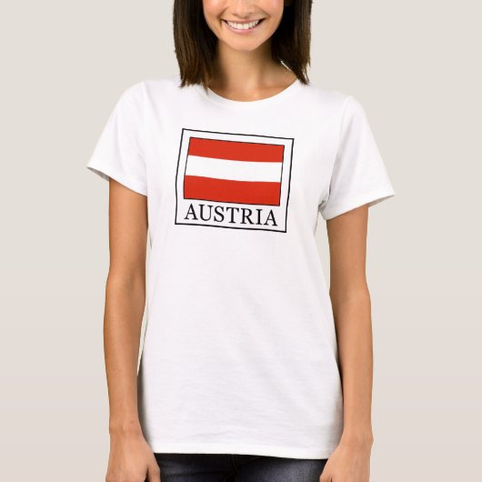 Oostenrijk T-shirt (Voorkant)