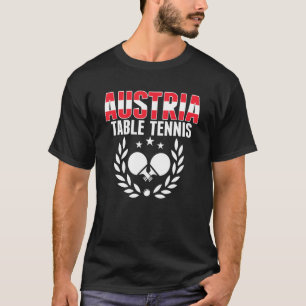 Oostenrijk Tennis Austrian Ping Pong Support T-shirt