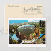 Oostenrijk, Tirol, multiview Innsbruck Briefkaart (Voorkant / Achterkant)