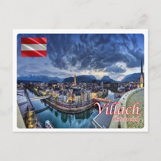 Oostenrijk - Villach - Briefkaart (Voorkant)