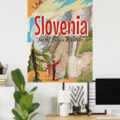 Oostenrijk Vintage Travel Poster (Thuiskantoor)