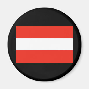Oostenrijk - Vlag / Österreich - Vlag Magneet