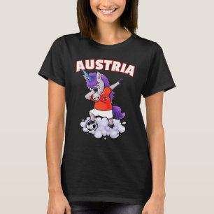 Oostenrijk Voetbal Dabbing Oostenrijks Football Ös T-shirt