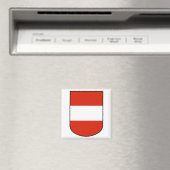 Oostenrijk Wapenmunt Magnet Magneet (Insitu (Vaatwasser))