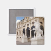 Oostenrijk, Wenen, Belvedere Palaces, Bovenkant Magneet (Voorkant / Achterkant)