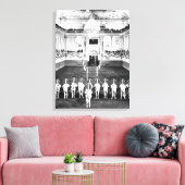 -Oostenrijk Wenen Spaans Rijschool Canvas Afdruk (Insitu (Woonkamer))