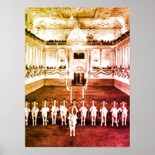 -Oostenrijk Wenen Spaans Rijschool Poster