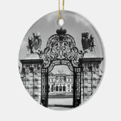 Oostenrijk Wien Belvedere Pastingpoort Keramisch Ornament (Links)
