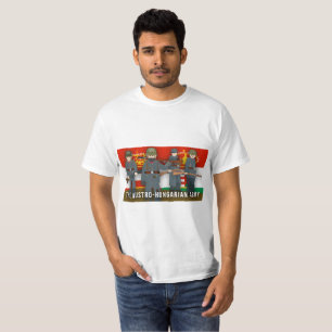 Oostenrijks-Hongaarse leger Faction World War I T-shirt