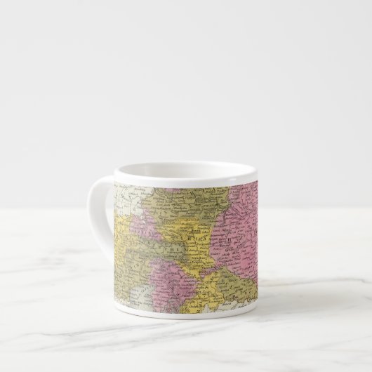 Oostenrijks keizerrijk 4 espresso kop (Voorkant links)