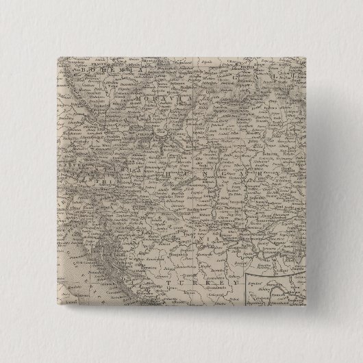 Oostenrijks keizerrijk vierkante button 5,1 cm (Voorkant)