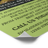 Oostenrijks landschap, reisbureau Adverteren Poster (Hoek)