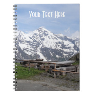 Oostenrijks notitieboek voor aangepast Alpen