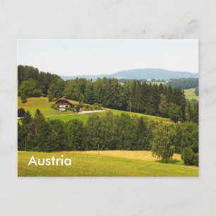 Oostenrijks platteland briefkaart