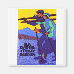 Oostenrijks Poster 1910 Magneet