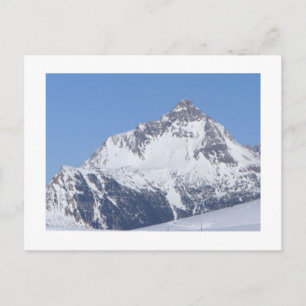 Oostenrijkse Alpen Arlberg in de Winter Briefkaart
