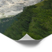 Oostenrijkse Alpen in het Poster van de zomer (Hoek)