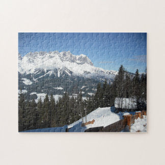 Oostenrijkse Alpen Puzzle (versie 1) Legpuzzel