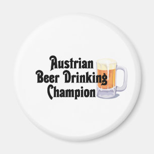 Oostenrijkse bier Drink Champion Magneet