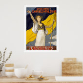 Oostenrijkse lening uit de 7e oorlog (wit) poster (Keuken)