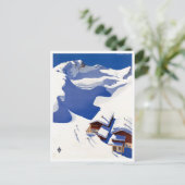 -Oostenrijkse reisaffiche Briefkaart (Staand voorkant)