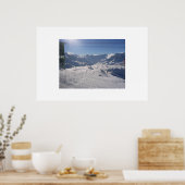 Oostenrijkse skiën poster (Keuken)