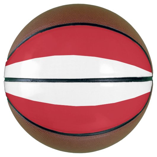 Oostenrijkse vlag basketbal (Voorkant)