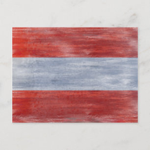 Oostenrijkse vlag briefkaart