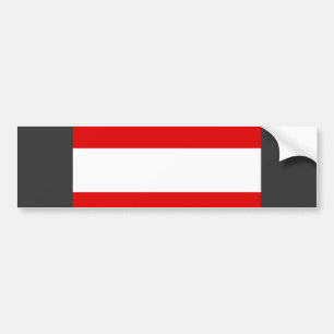Oostenrijkse vlag bumpersticker
