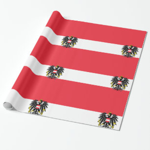 Oostenrijkse vlag cadeaupapier