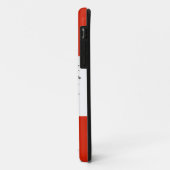 Oostenrijkse vlag Case-Mate iPhone case (Achterkant/links)