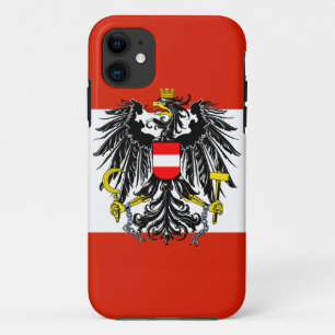 Oostenrijkse vlag iPhone 11 hoesje