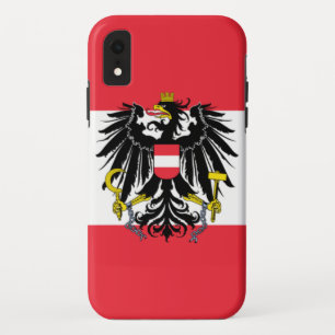Oostenrijkse vlag iPhone XR hoesje