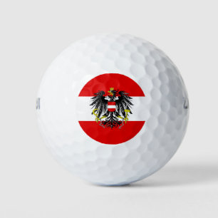 Oostenrijkse vlag golfballen