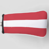 Oostenrijkse vlag golfheadcover (Voorkant)