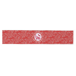 Oostenrijkse Vlag Hart Rood LIEFDE Medium Tafelloper