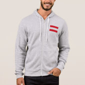 Oostenrijkse vlag hoodie (Voorkant)