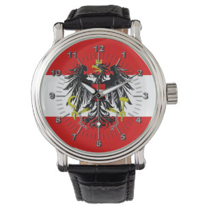 Oostenrijkse vlag horloge