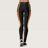 Oostenrijkse vlag leggings (Achterkant)