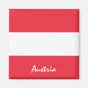 Oostenrijkse vlag Magnet, vakantie, Oostenrijk Magneet