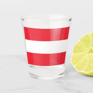 Oostenrijkse vlag (Oostenrijk) Shot Glas