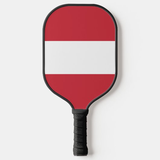 Oostenrijkse vlag pickleball paddle (Voorkant)