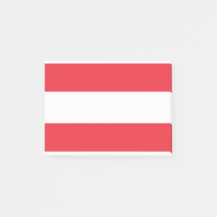 Oostenrijkse vlag post-it® notes