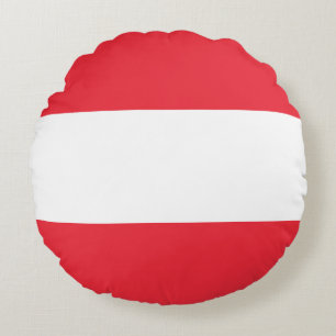 Oostenrijkse vlag rond kussen